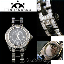 HINDENBERG™ X-07 n°236-5533 OROLOGIO AUTOMATICO DONNA 21Rub GALAXY BLACK DIAMOND