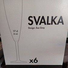 6 x Svalka Champagne Flauti