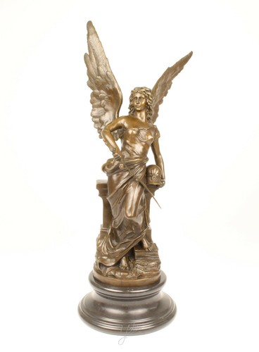 Scultura bronzo raffig - in,