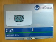 Fantini Cosmi Art C57 Cronotermostato settimanale a batterie Bianco 