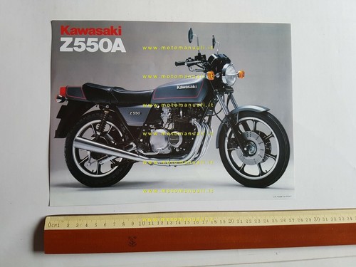 Kawasaki 550 depliant - kawasaki, z