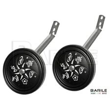 Coppia Stabilizzatori - Rotelle BICI 12 " - 2 Fori Bambino - Bambina
