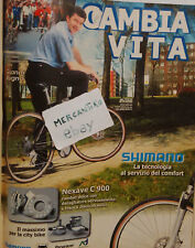GIANNI BUGNO "CAMBIA VITA" 2001 PUBBLICITÀ ADVERTISING WERBUNG CICLISMO CLIPPING