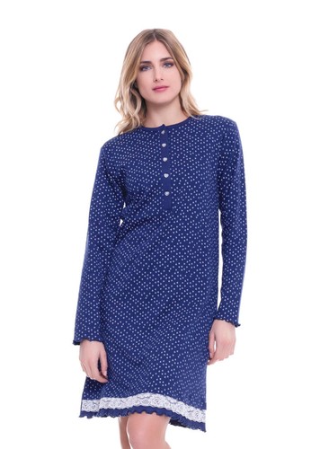 Camicia notte classica donna