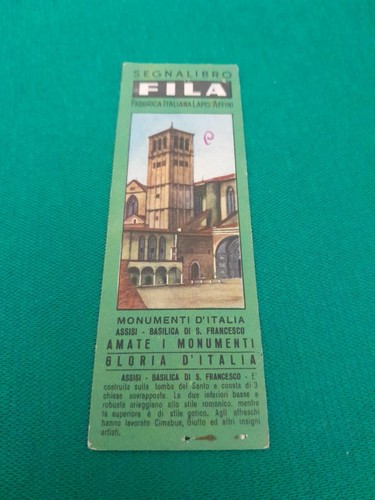 Segnalibro fila monumenti - fila,