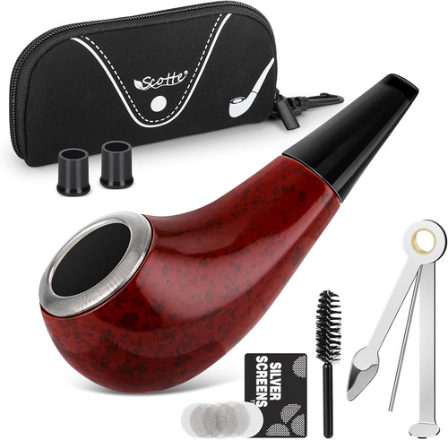 Pipa piccola lucida scotte - lucida,