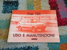 Libretto uso manutenzione fiat - libretto,