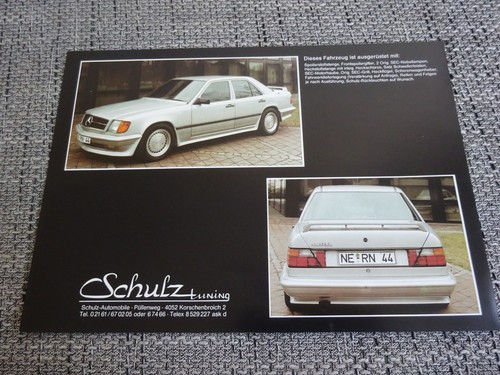 Schulz tuning mercedes w124 - tuning,