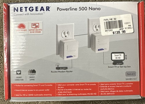 Netgear powerline 500 nano - 500,
