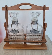 Porta liquori in legno vintage Alcolici Cognac Whisky