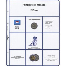 1 busta Masterphil 2 euro Monaco 2012 500° anniv. della sovranità di Monaco