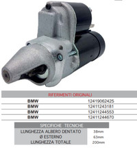 MOTORINO D'AVVIAMENTO BMW R 80