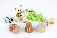 Lotto animali VINTAGE in porcellana resina terracotta da collezione Animaletti