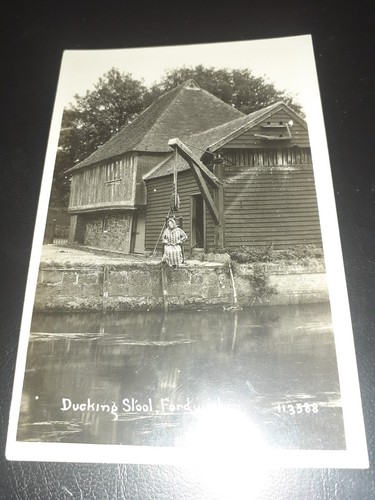 Ducking stool fordwich - ducking, fordwich,