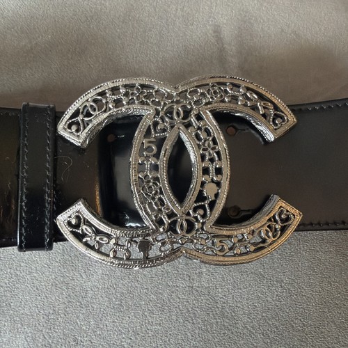 Cintura chanel pelle con - chanel, in