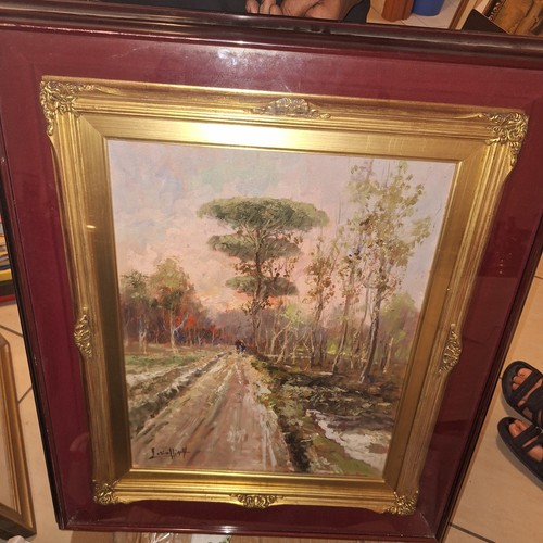 Dipinto olio tela - ad,