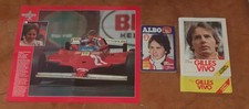 Gilles Villeneuve Vivo Autosprint Libro Poster Rivista Formula 1 Motori Ferrari