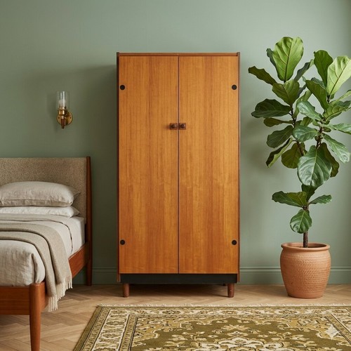 Armadio vintage impiallacciato - armadio,