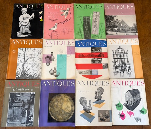 The magazine antiques - the,