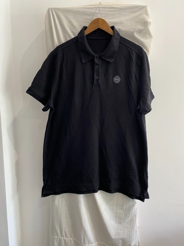 Polo nera manica corta - , canada