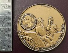 Medaglia Il Re Chiama Benito