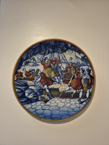 Piatto ceramica daria rubboli - ceramica,