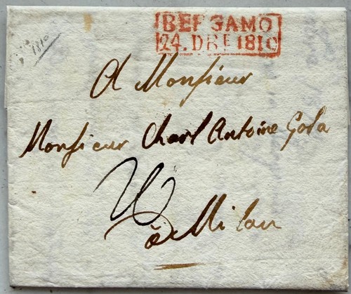 Lettera prefilatelica 1810 - lettera,