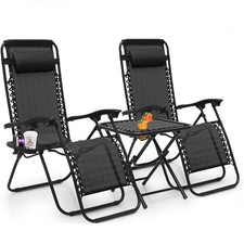 Set 2 Sedie Sdraio Zero