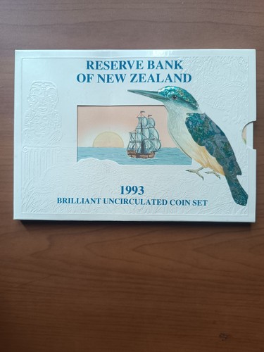 1993 new zealand set - 1993, monete