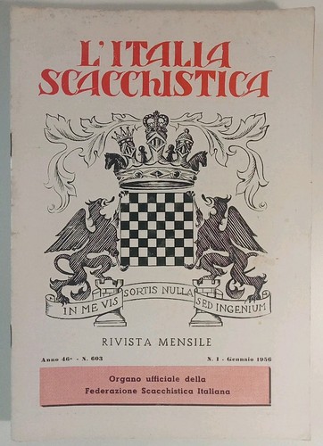Italia scacchistica annata - l'italia,