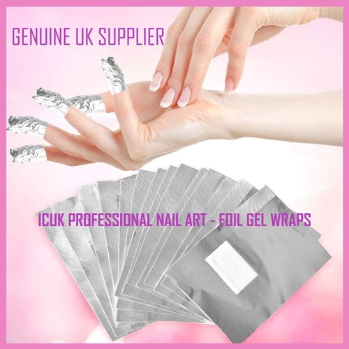 Nail foil gel wraps - foil,