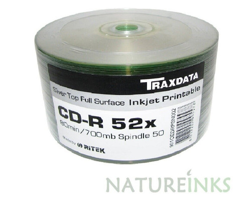 Traxdata argento - 50, cd-r