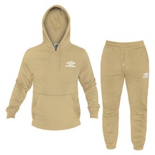 Tuta Uomo UMBRO Cotone Felpato Cappuccio 2 Colori Art.655