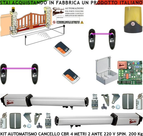 Automazione cancello metri 2 - metri,