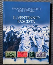 Il Ventennio Fascista Libro di Francobolli Bolaffi Vuoto + Francobolli