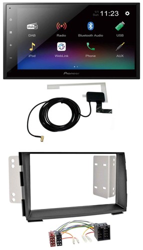 Pioneer dab mp3 bluetooth 2din - dab,