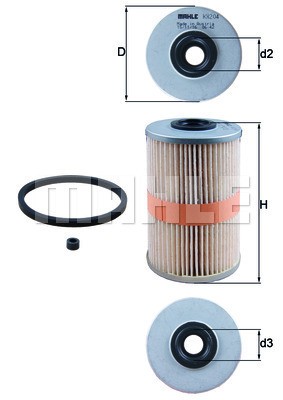 Knecht kx204d filtro - knecht,