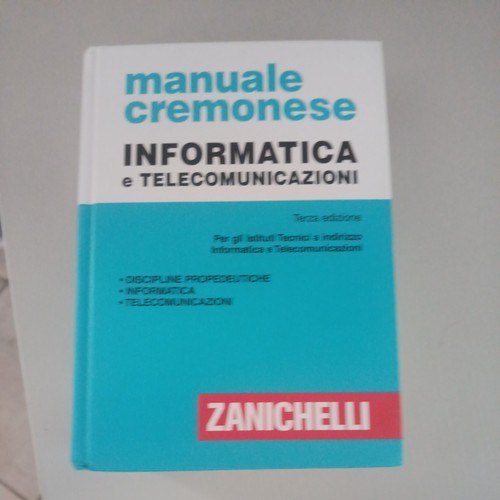 Manuale cremonese informatica - manuale,