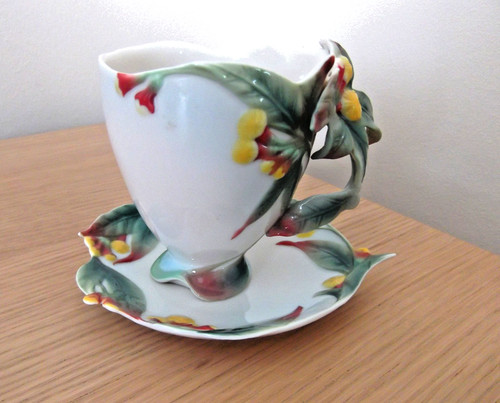 Tazza piattino erbe - tazza, e