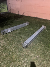 Colonne zincate per pali cancello quadrate 16cm