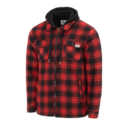 Lonsdale giacca uomo rosso - giacca,