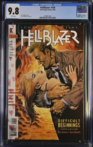 Hellblazer 104 cgc 8 - hellblazer, #104