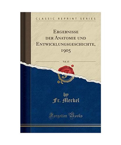 Ergebnisse der anatomie und - der,