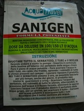 SANIGEN SANIFICANTE IGIENIZZANTE PER SERBATOI ACQ POTABILE CARAVAN / CAMPER & B 