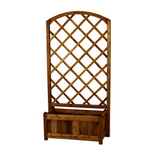 Fioriera con grigliato ad arco