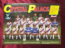 16 Autografi CRYSTAL PALACE FC FC anni 80 - Poster autografato! Barbiere Coppell/Phil