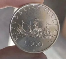 500 lire 1958 - caravelle, fior