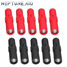 Adattatore connettore presa jack a banana femmina a femmina isolato 4mm