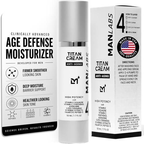 Man labs titan crema idratante - titan,