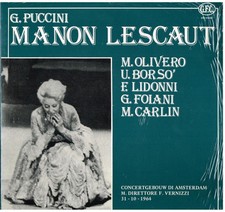 Puccini: Manon Lescaut /
